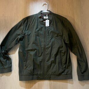 Rossland Dry Waxed Bomber - Brand Marine Layer.